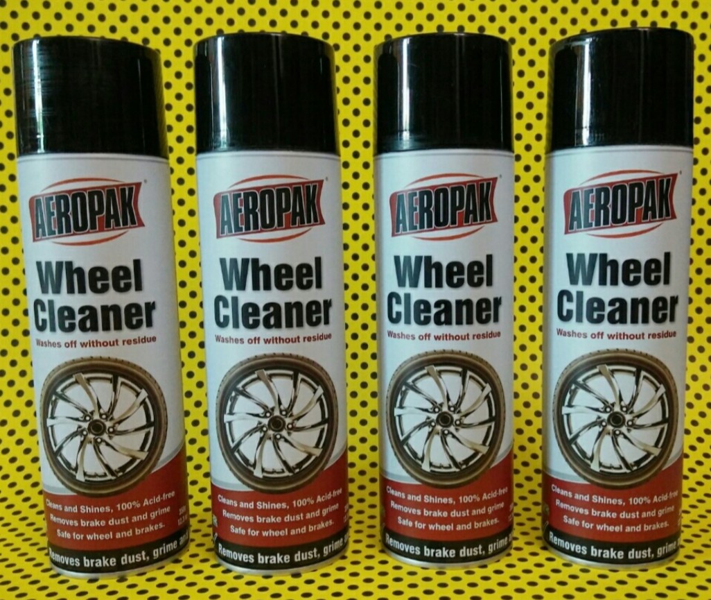 Wheel rim cleaner Aeropak, Car Accessories, Tyres & Rims on Carousell