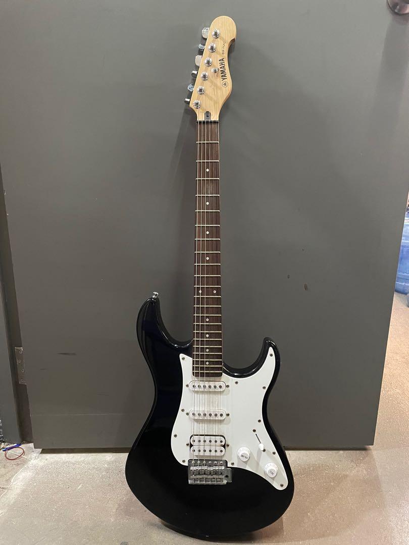 Yamaha EG112C Set Chitarra Elettrica - Nero/Bianco, Con Pickup Seymour Duncan - Foto 3