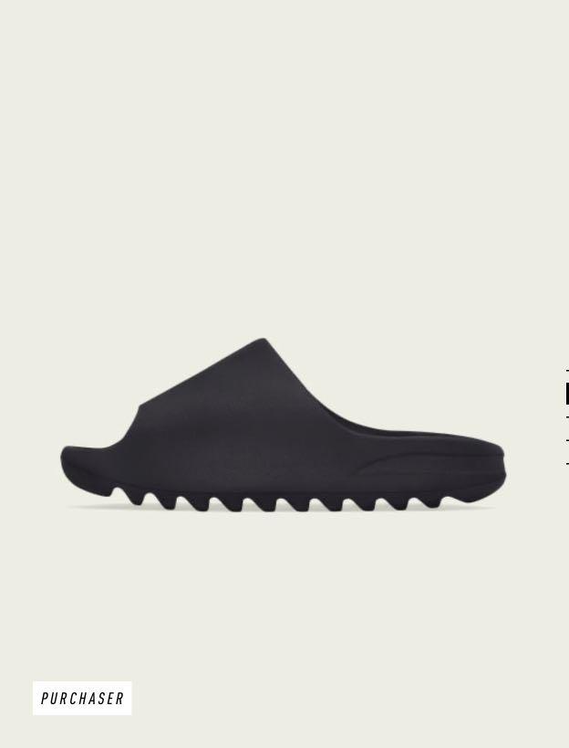 Yeezy Slide Onxy, Men's Fashion, Footwear, Flipflops and Slides on Carousell