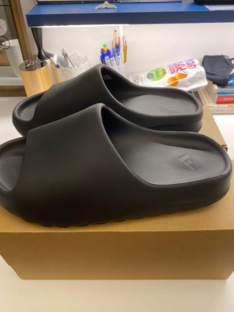 YEEZY SLIDES ONYX, Men's Fashion, Footwear, Flipflops and Slides on  Carousell