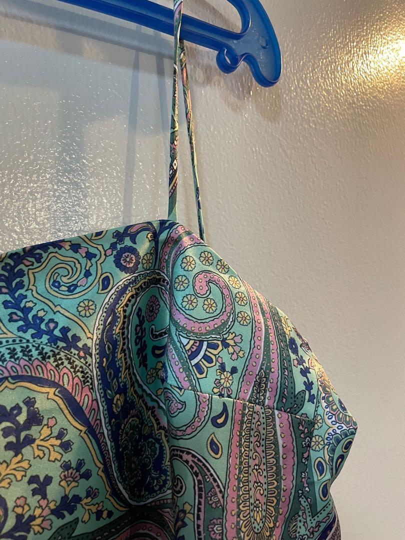 Zara Bandana Top, Women's Fashion, Tops, Sleeveless on Carousell