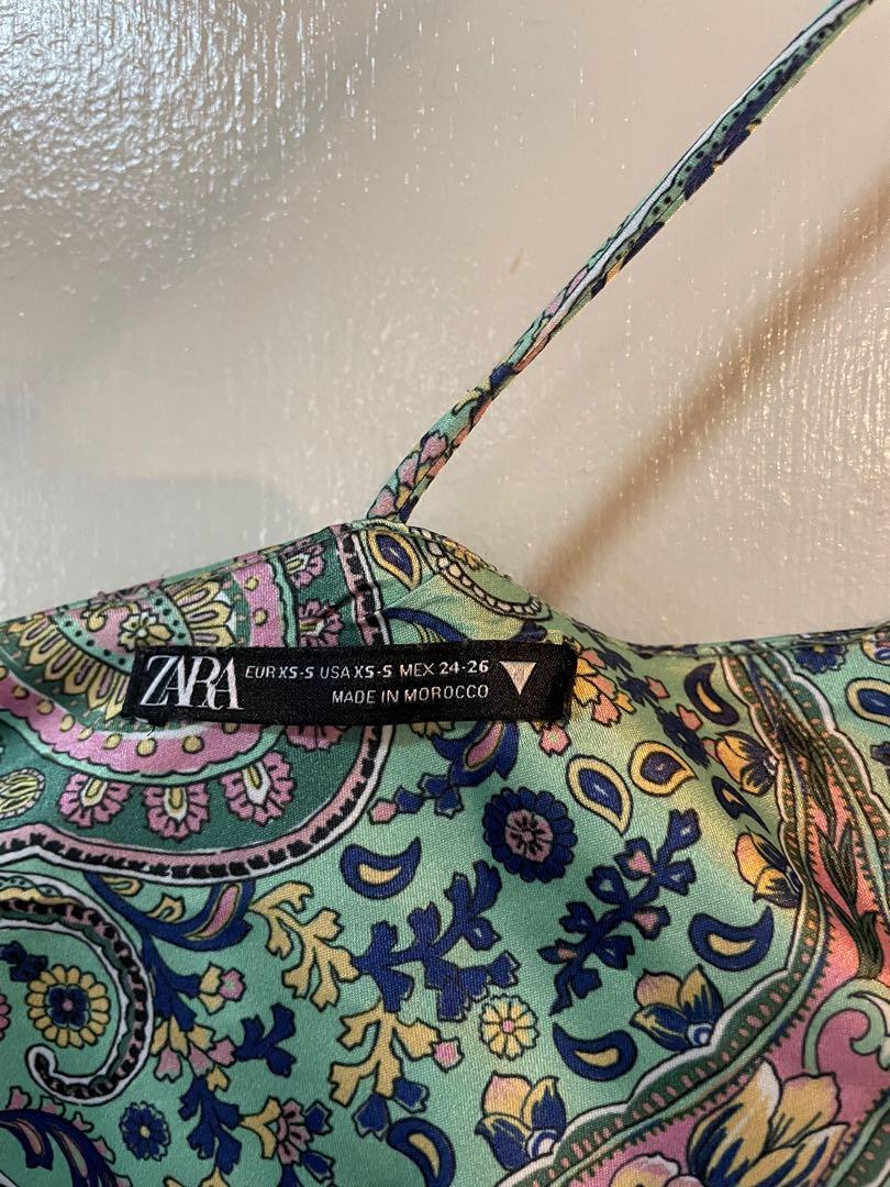 Zara Bandana Top, Women's Fashion, Tops, Sleeveless on Carousell