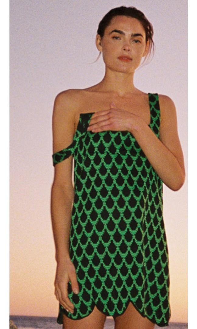 Zara Jacquard Dress, Women's Fashion, Dresses & Sets, Dresses on Carousell