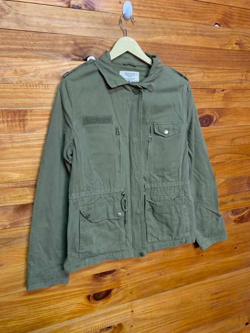 Zara Military Jacket, Women's Fashion, Coats, Jackets and Outerwear on