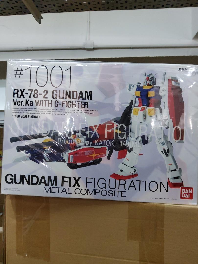 1001 RX-78-2 GUNDAM Ver.Ka WITH G-FIGHTER 1/100 超合金