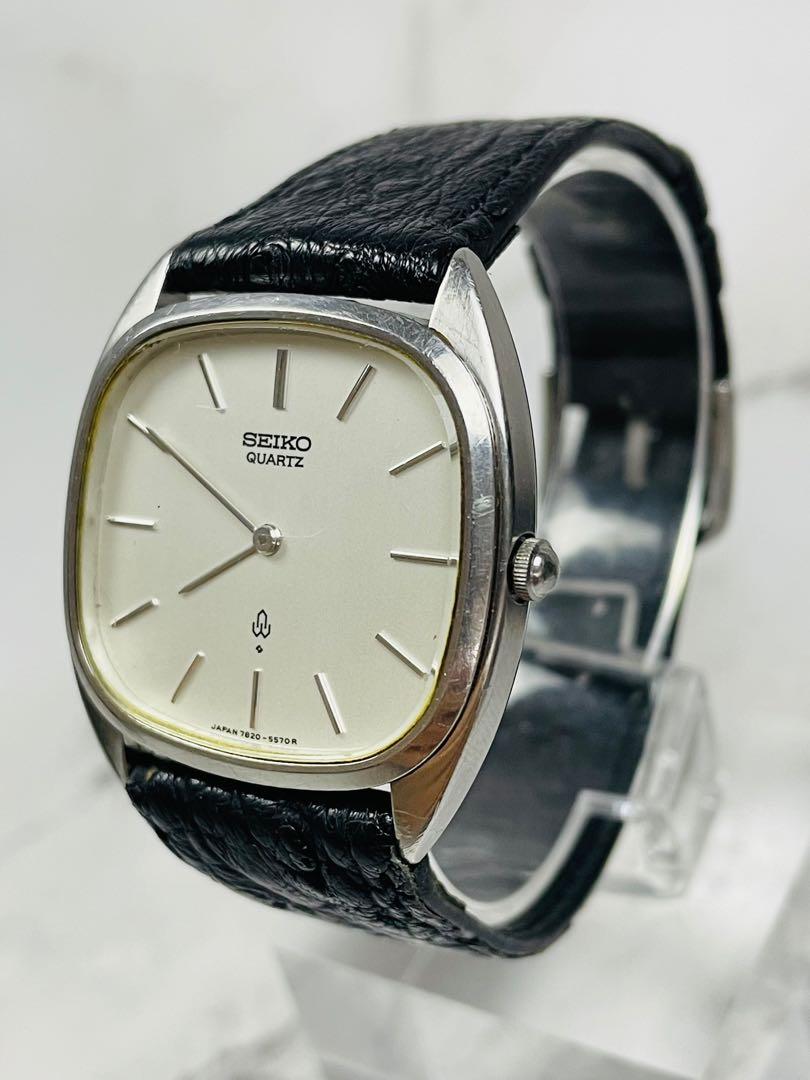 1082) Seiko Vintage Men's Quartz Watch Ref 7820-5420 Circa 1970/80s, Men's  Fashion, Watches & Accessories, Watches on Carousell