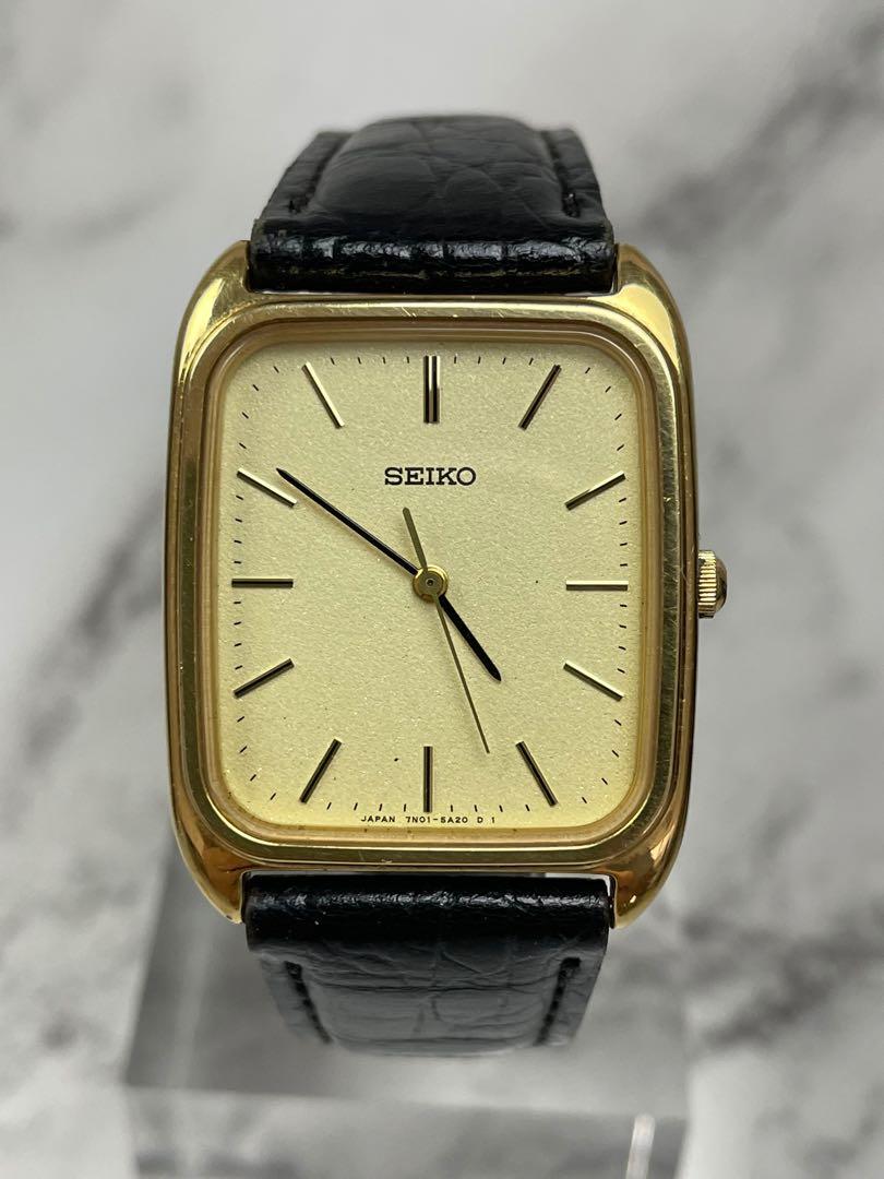 210140) Seiko Vintage Men's Quartz Watch Ref 7N01-5A20 Circa 1990s, Men's  Fashion, Watches & Accessories, Watches on Carousell