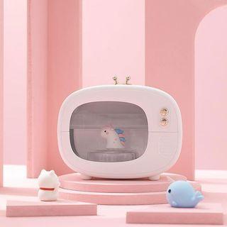 400ml Portable Humidifier Wireless TV Humidifier Aroma Diffuser USB Ultrasonic for Home Air Humidificador with Atmosphere Lam