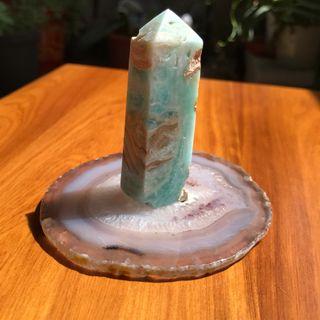 異極礦~暢遊在藍色海洋