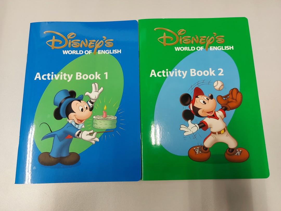 迪士尼美語世界DWE Step by Step Activity Book, 興趣及遊戲, 書本