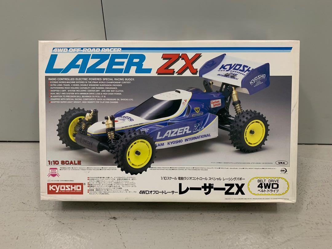 京商Kyosho Lazer ZX 1/10 遙控車, 興趣及遊戲, 玩具& 遊戲類- Carousell