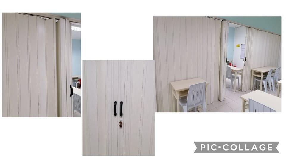 RUSH SALE Accordion divider partition PVC, Furniture & Home Living