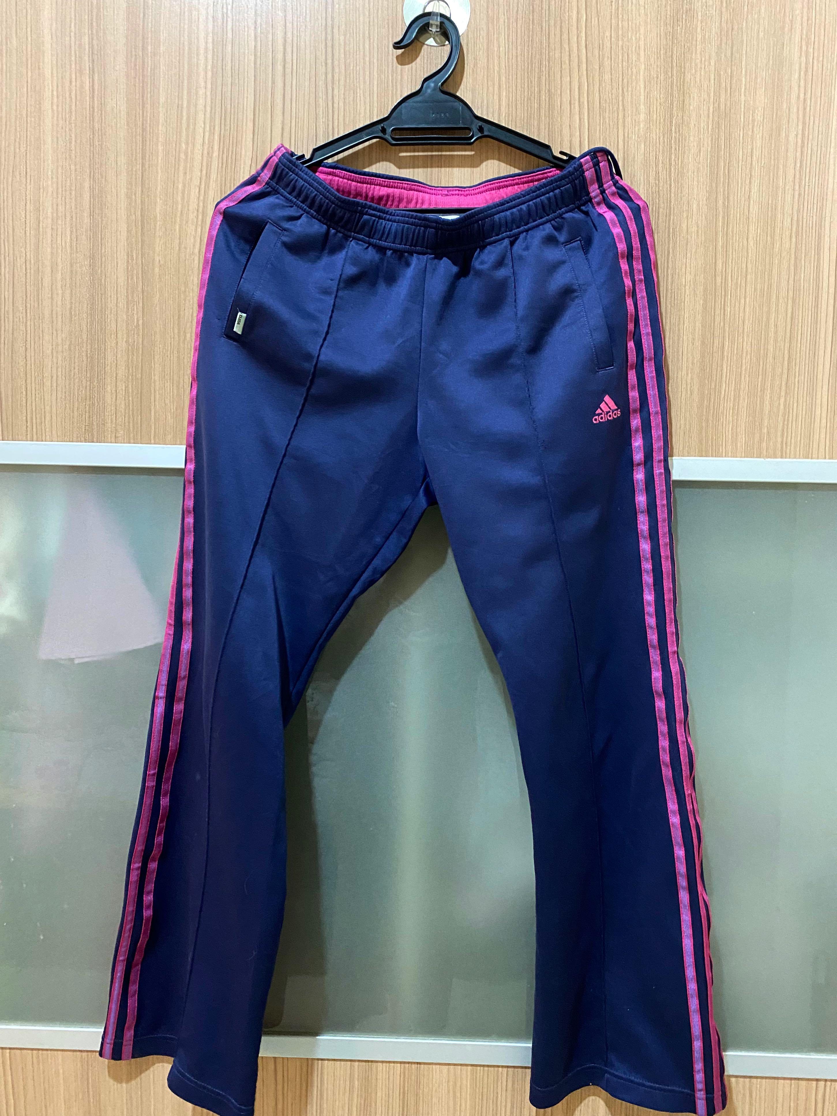 Adidas blue and pink sales tracksuit