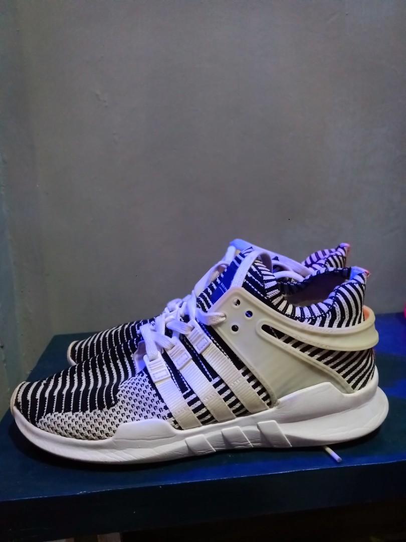 Adidas eqt support adv primeknit zebra Fesyen Pria Sepatu Sneakers di Carousell