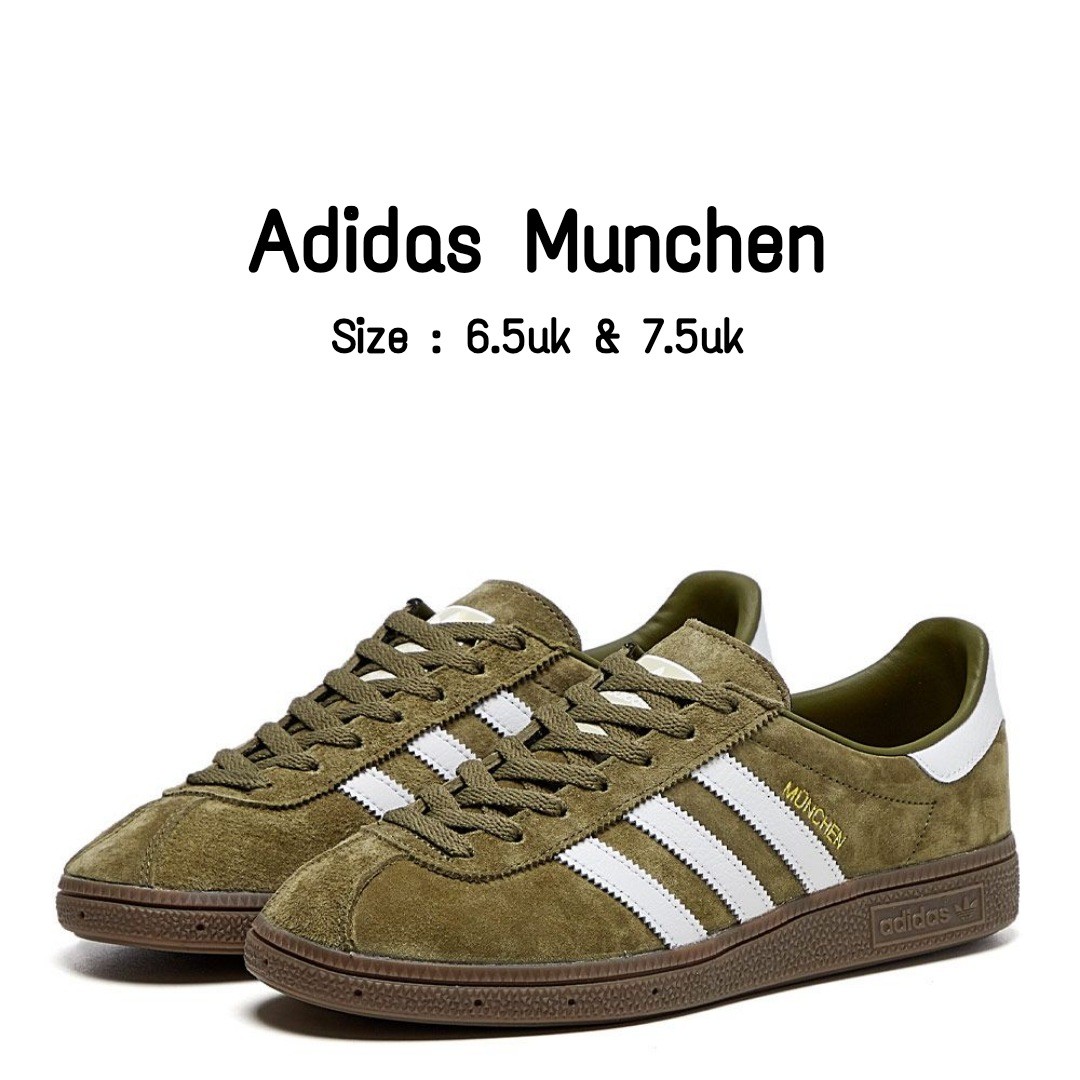 Adidas Original Munchen 6.5uk 7.5uk Men s Fashion Footwear