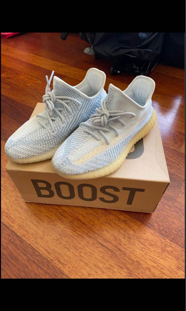 yeezy cloud white used