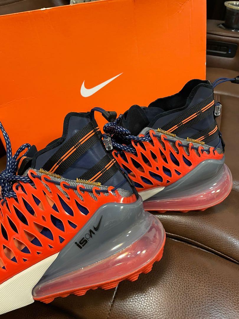 Nike air max 27 ispa blue void & terra orange hotsell