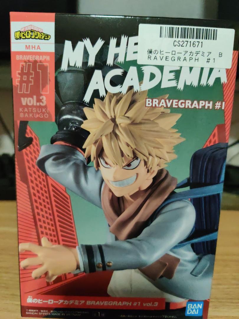 Anime figurine my hero academia bravegraph Bakugo, Hobbies & Toys