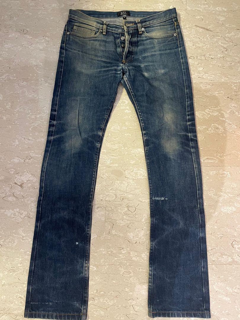 APC New Cure H Jean Tres Etroit, Men's Fashion, Bottoms, Jeans on Carousell