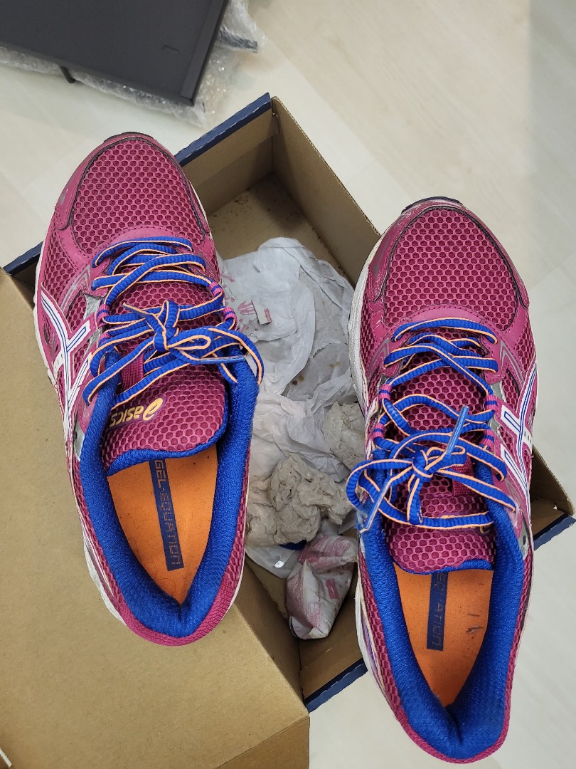 Authentic Asics Running Shoe, Luxury, Sneakers & Footwear on Carousell