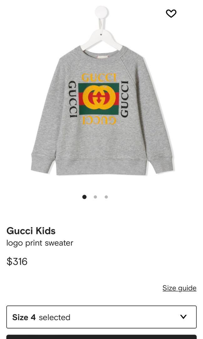 Authentic Gucci kids sweater Babies Kids Babies Kids Fashion