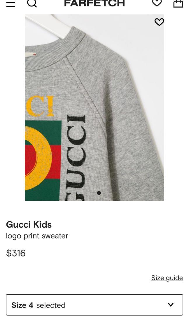 Gucci kids discount sweater