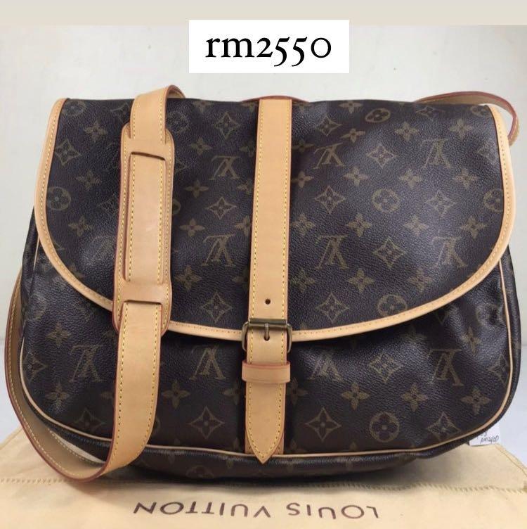 Rush Sale! Authentic Louis Vuitton Saumur 35 Sling Bag, Luxury, Bags &  Wallets on Carousell