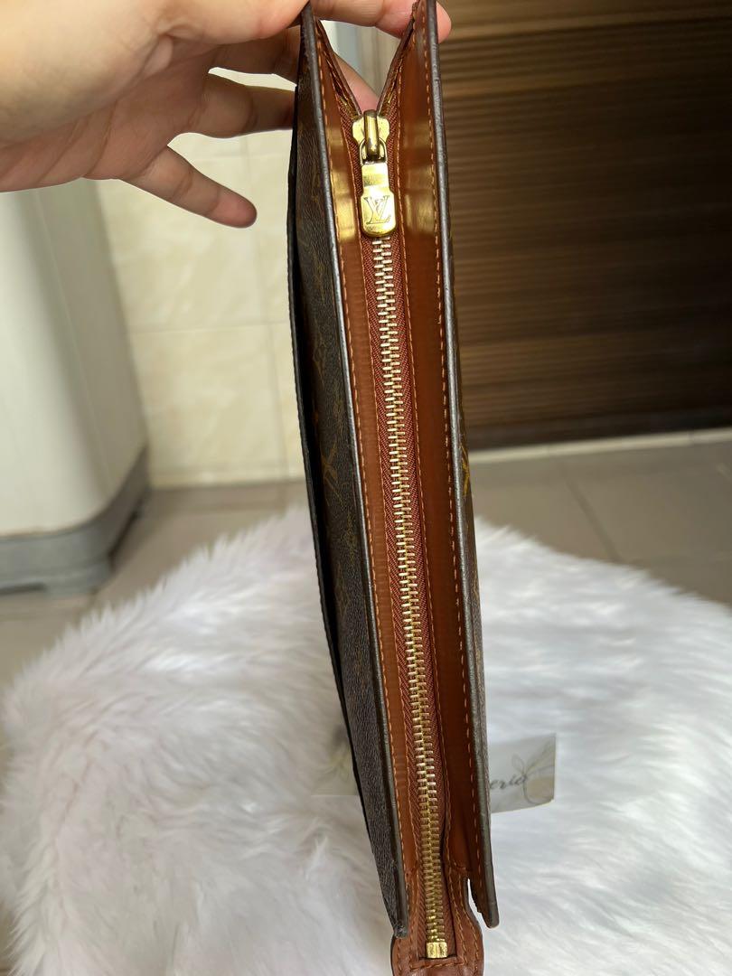 Authentic lv Louis Vuitton pochette homme clutch, Luxury, Bags