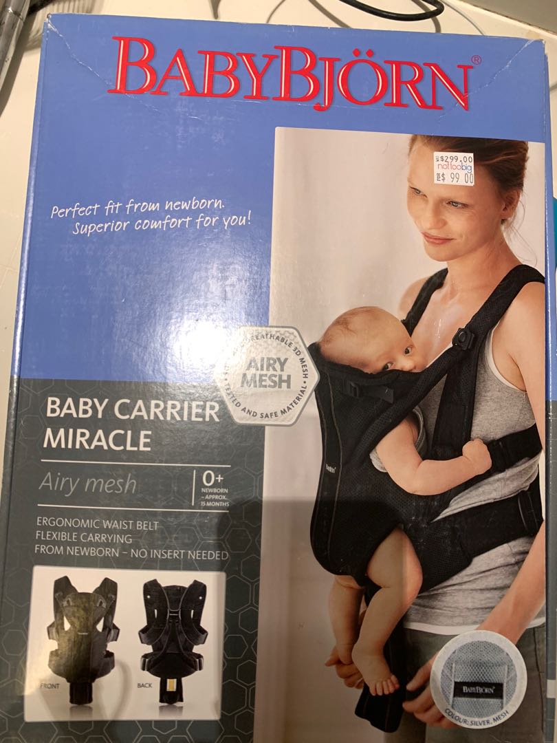 Baby bjorn online miracle carrier sale