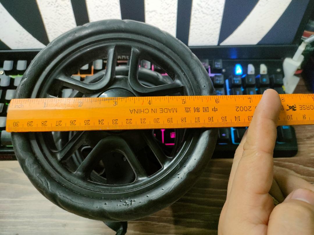 Baby Stroller Replacement Wheels (Category: Bed Guards) located in Manila. Submitted by eCommerceWithCoachVinci (Listing ID 1174757044, Image 2). Description: Baby Stroller Replacement Wheels fit for PIETRO Stroller 2 REAR Tires Wheels - 6 inches 300 PHP Each 500 for Two 1 Front Tires Wheels - 6 inches inches hole attachment 300 Php.