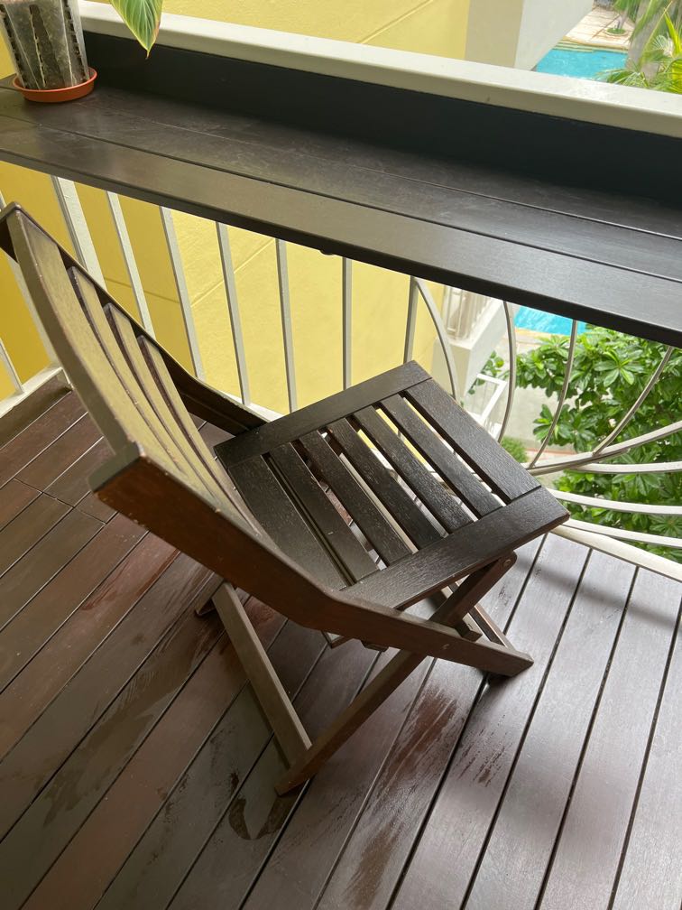 Balcony Deck Chair, Furniture & Home Living, Furniture, Tables & Sets