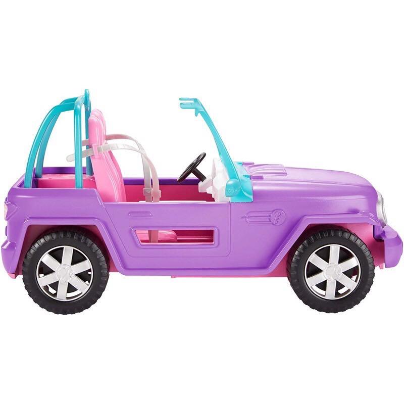 Barbie Jeep purple off road vehicle car Original Mattel 4WD New