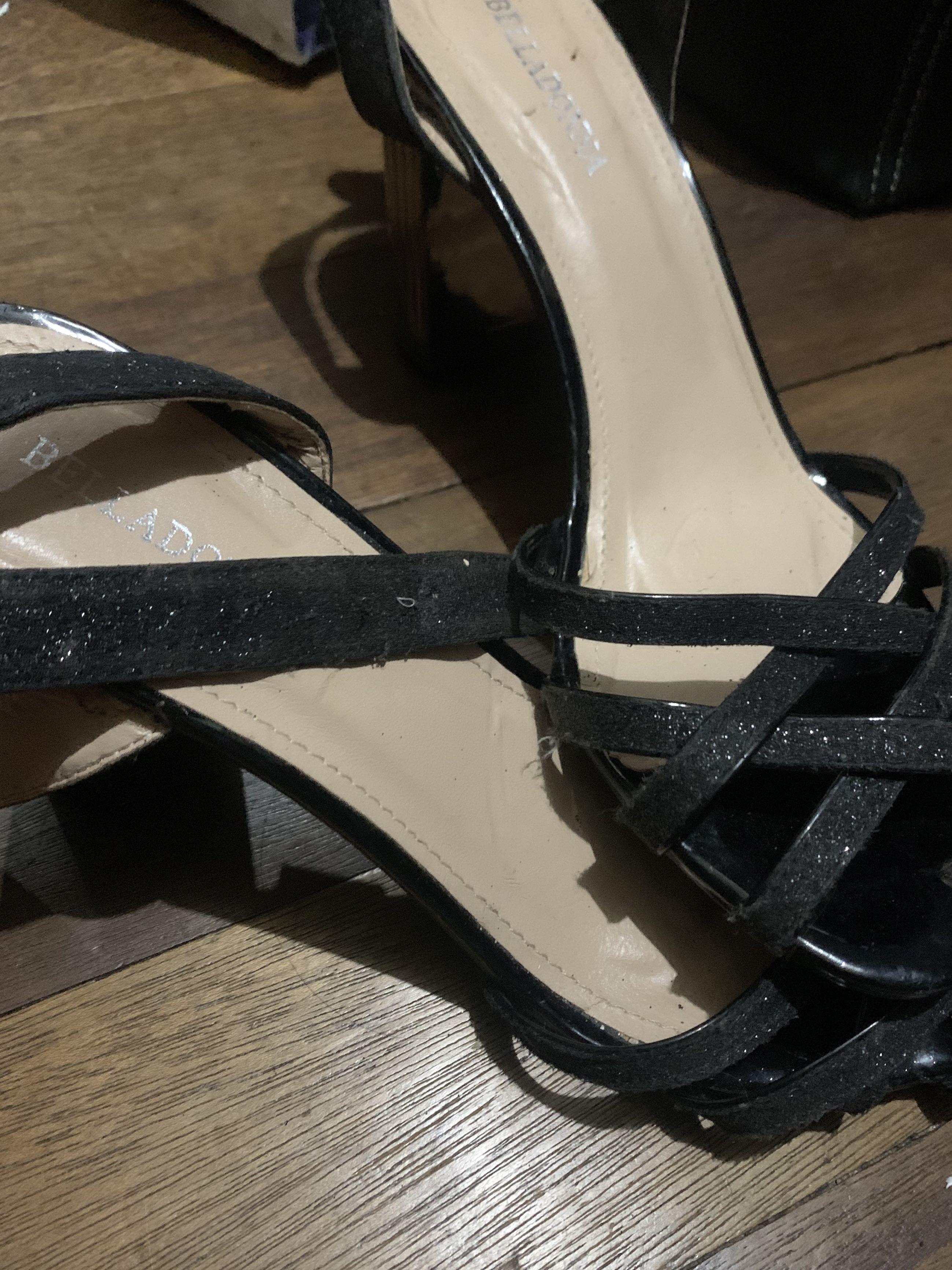 BELLADONNA block heels, Women's Fashion, Footwear, Heels on Carousell