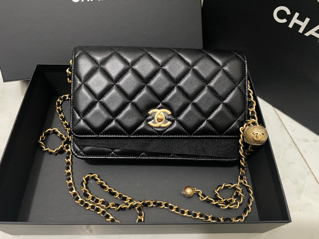 BRAND NEW CHANEL WOC PEARL CRUSH, Luxury, Bags & Wallets on Carousell