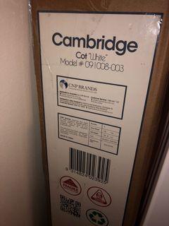 Brand new in box! Cambridge baby cot and mattress