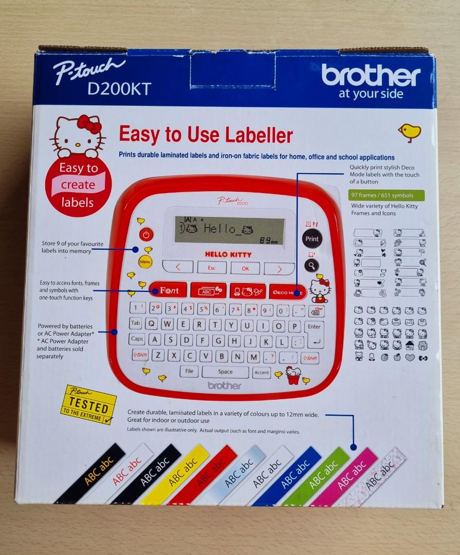 Brother Hello Kitty Label Maker, Computers & Tech, Office & Business