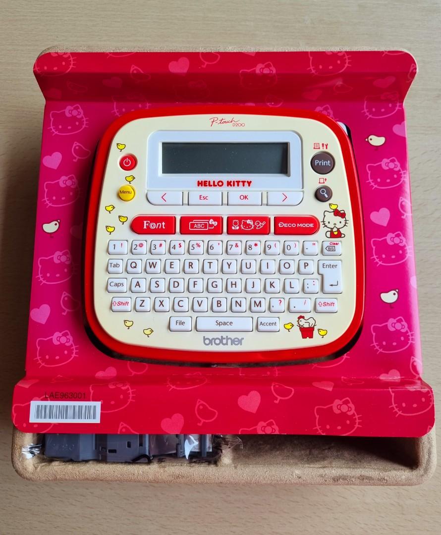 Brother Hello Kitty Label Maker, Computers & Tech, Office ...