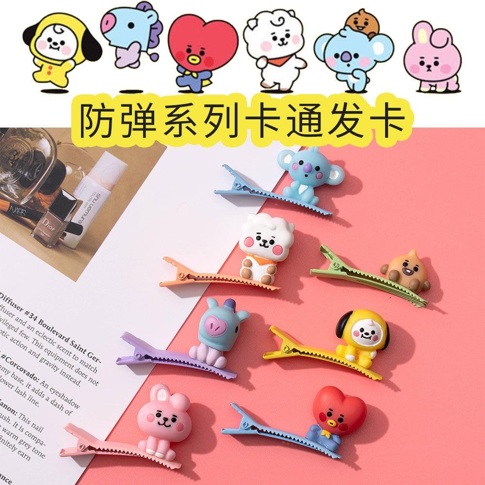 BTS hair accessories plush large intestine ring sweet tie hair rubber ban