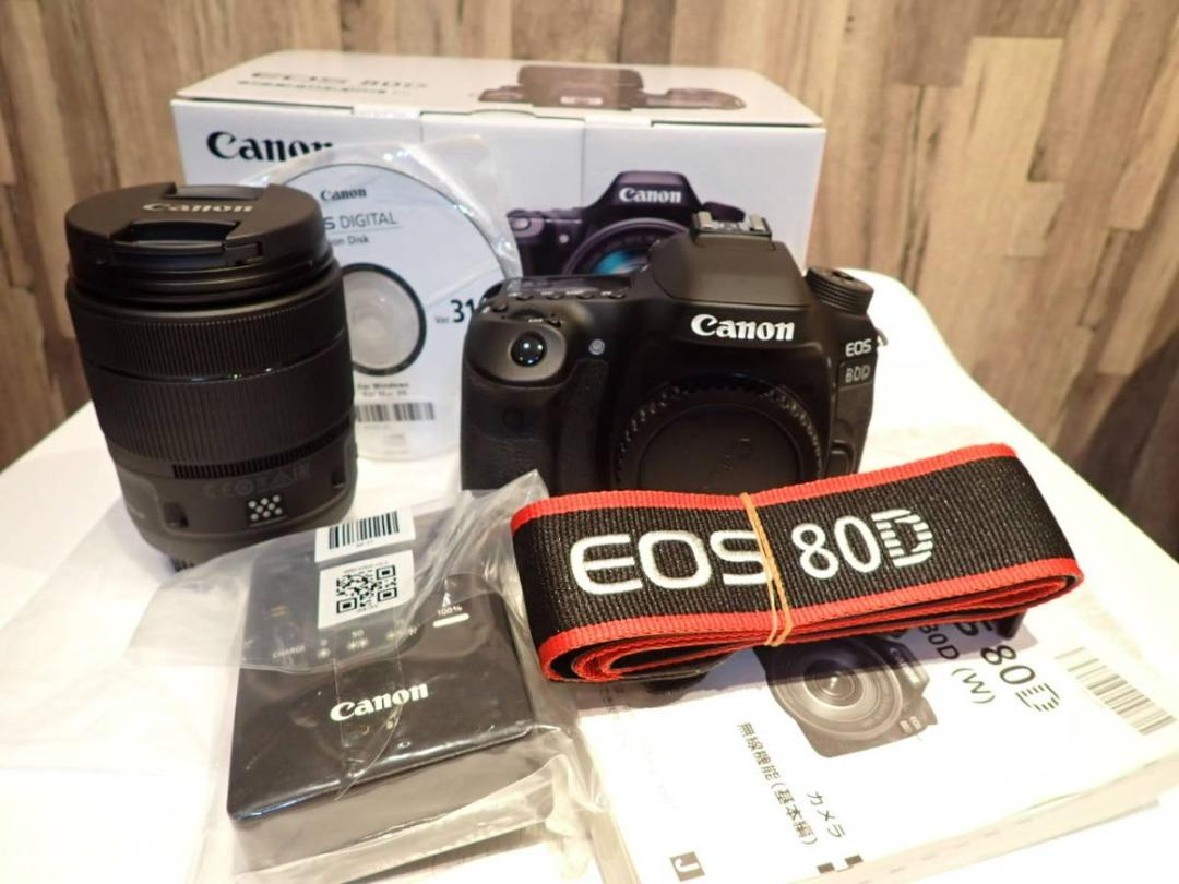CANON EOS 80D 機身附EF-S18-135 IS USM 鏡頭, 攝影器材, 相機- Carousell