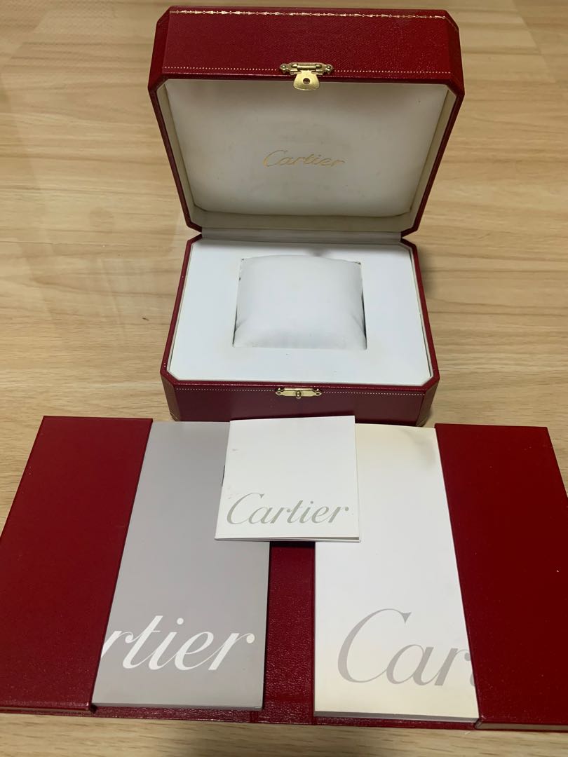 Cartier Watch Box (Original), Men's Fashion, Watches & Accessories