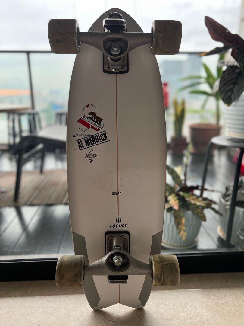 Carver 32 C7 Super Surfer Surfskate 2020, Sports Equipment, Sports &  Games, Skates, Rollerblades & Scooters on Carousell