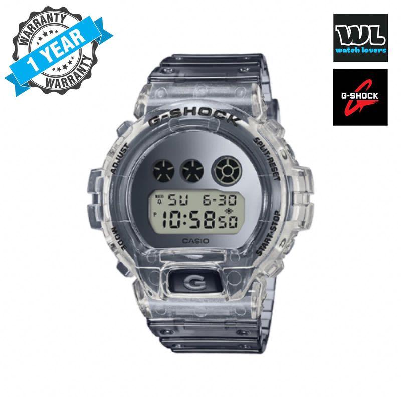 G shock dw6900 hotsell transparent