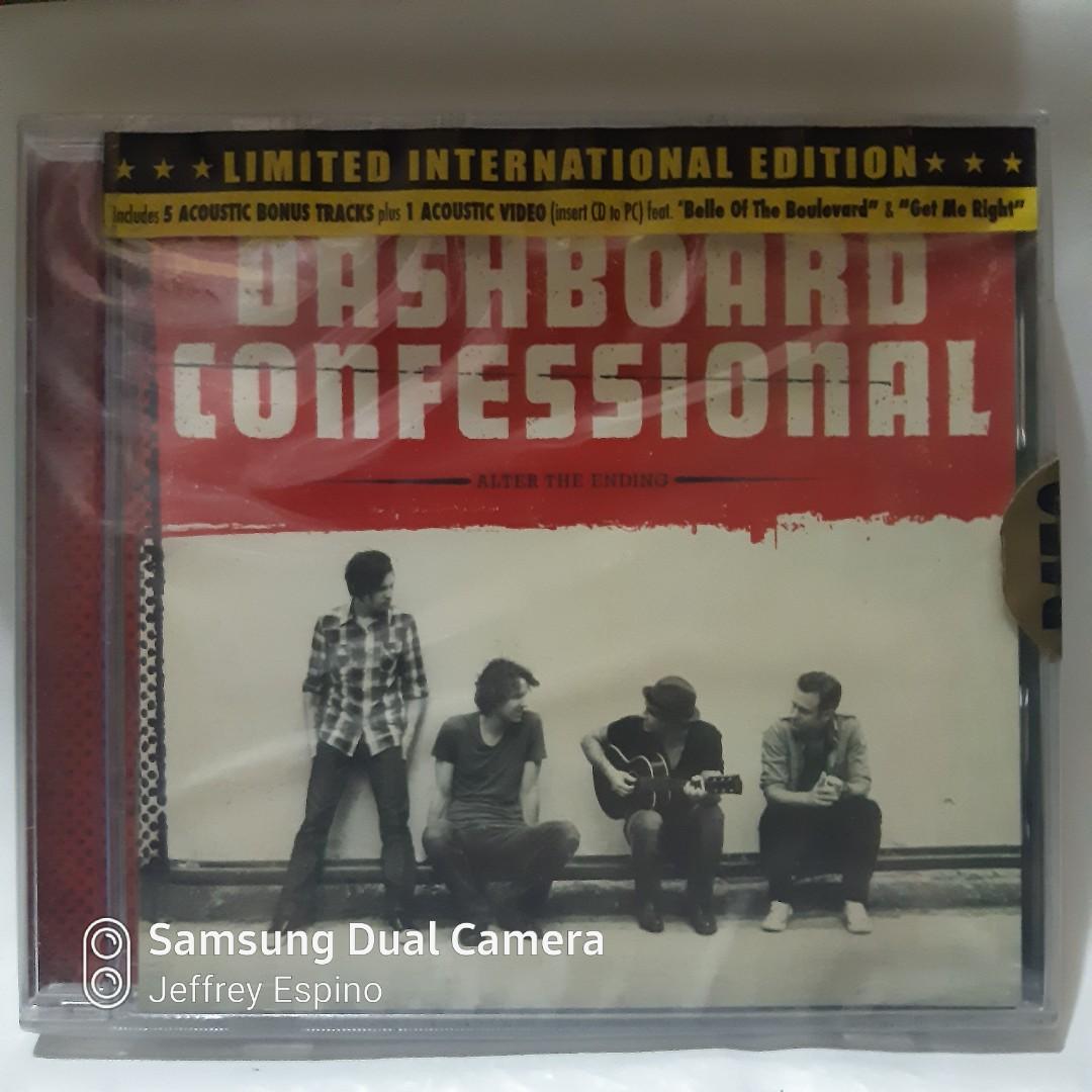 CD Dashboard Confessional Alter the Ending sealed (Category: CDs & DVDs) located in Quezon City. Submitted by jeffreyespino (Listing ID 1156292080, Image 1). Description: All original CD We accept cash, GCash 09152688298, Maya 09989968742, BPI, BDO, LBC, Cebuana Lhuiler, MLhuiler and Palawan Express payments. For faster transaction sms us thru 09989968742 Deliver / pick up thru Grab, Lalamove, Borzo, Toktok etc. Shipping via JRS Express or LBC (d