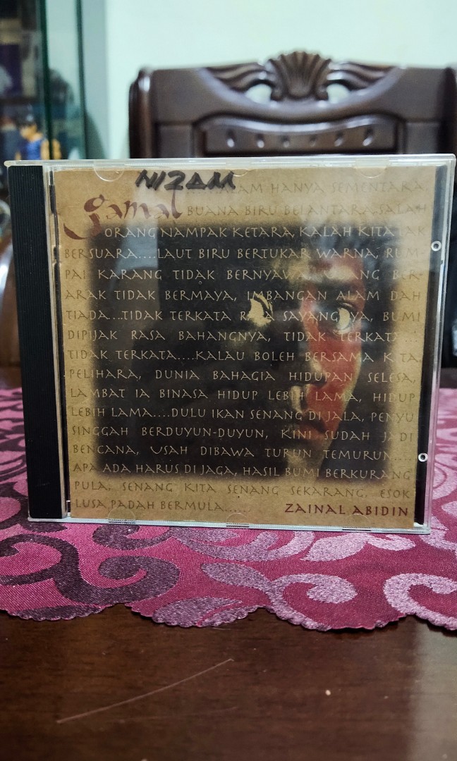 CD LAGU ZAINAL ABIDIN..GAMAL, Hobbies & Toys, Collectibles