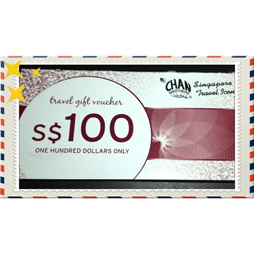 Chan Brother Voucher 600 (6 x 100), Tickets & Vouchers, Flights