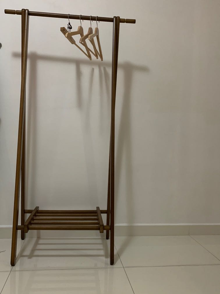 Japandi Clothes rack 150cm, Furniture & Home Living, Home Improvement