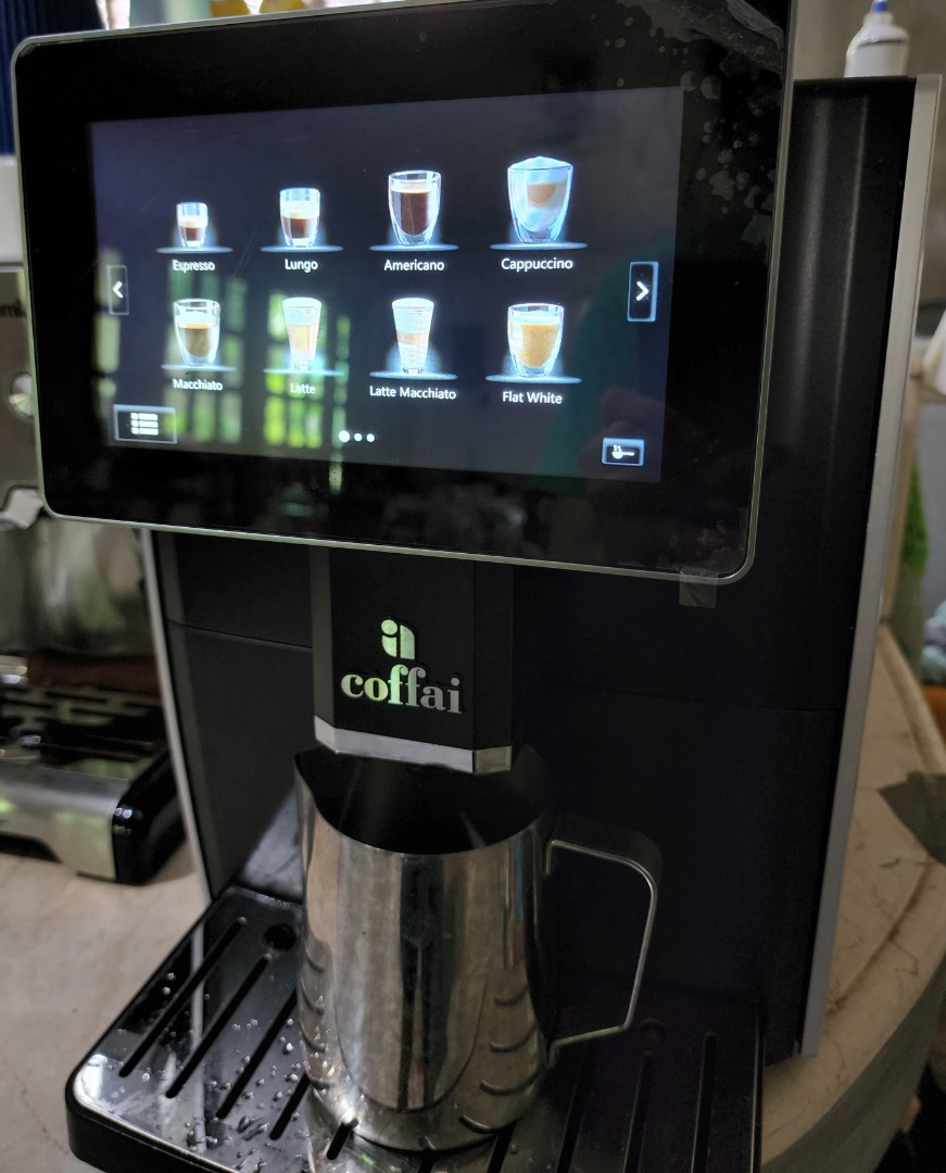 Coffai fully automatic espresso machine, TV & Home Appliances, Kitchen