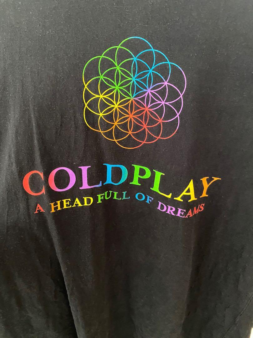 Coldplay Official Merchandise Tshirt, Men's Fashion, Tops & Sets