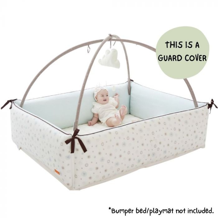 Creamhaus Inua XL Bumper Bed Playmat, Babies & Kids, Baby Nursery