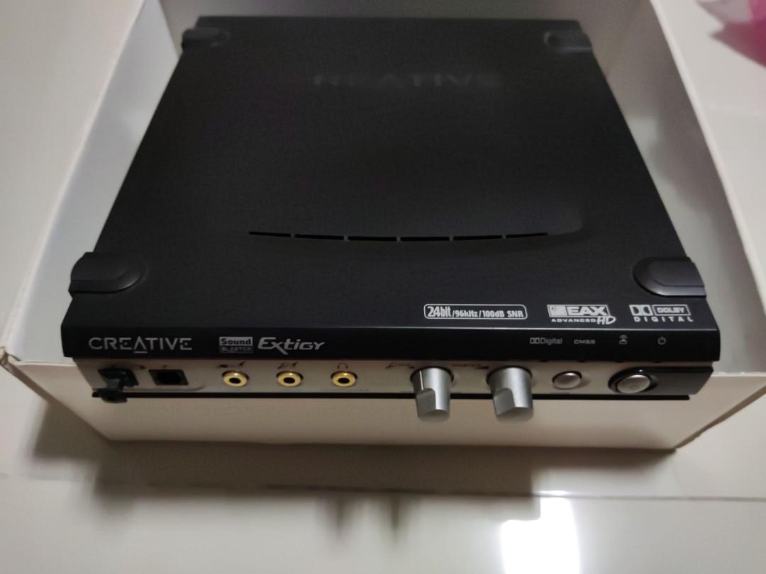 Creative Sound Blaster Extigy, Audio, Other Audio Equipment on Carousell